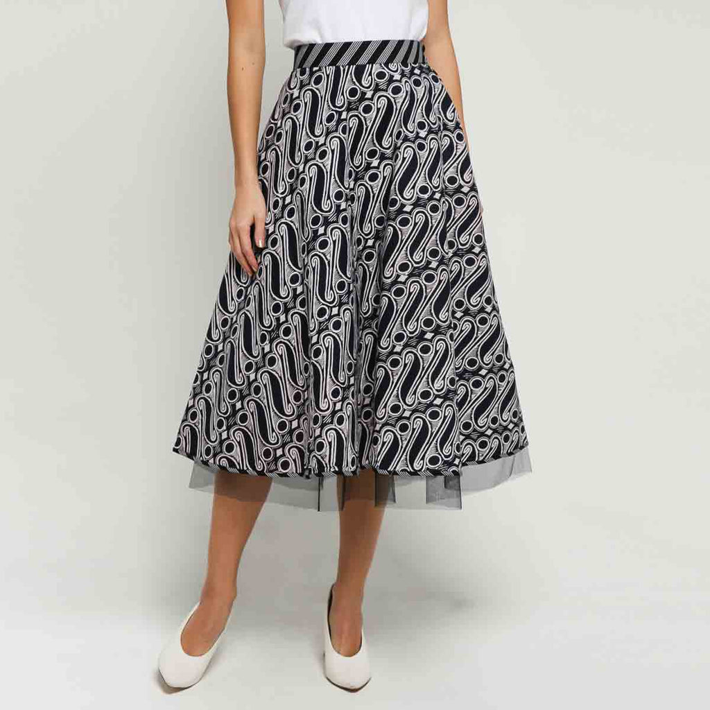 Rok Batik Tulle